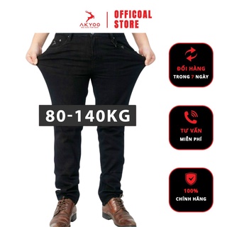 Quần jean nam cỡ lớn Size 80-140kg