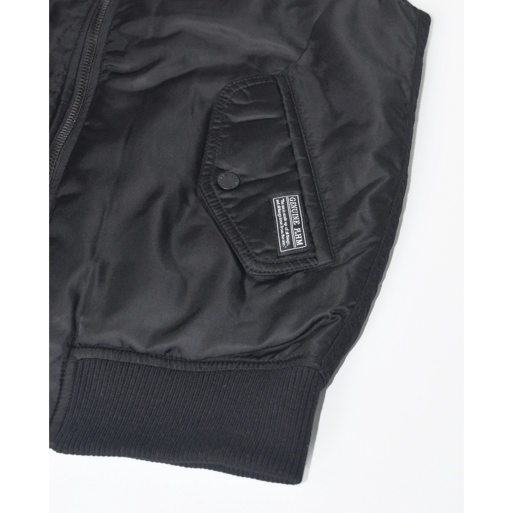 Áo khoác Bomber cọc tay POLHAM chính hãng