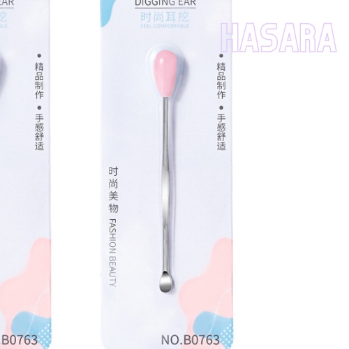 Bộ dụng cụ lấy ráy tai, ngoáy tai chuyên dụng bằng thép không gỉ cao cấp HB0763 - Hasara