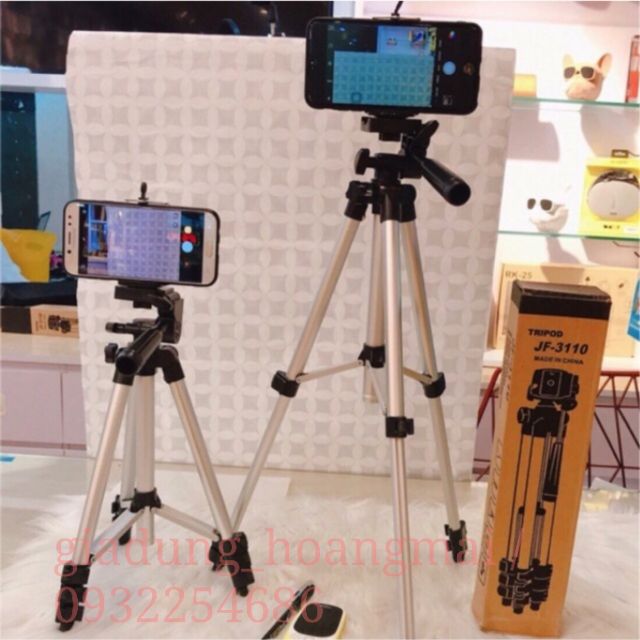 [Giadung_hoangmai] Giá đỡ 3 chân đế chụp hình Tefeng Tripod TF 3110 kèm kẹp