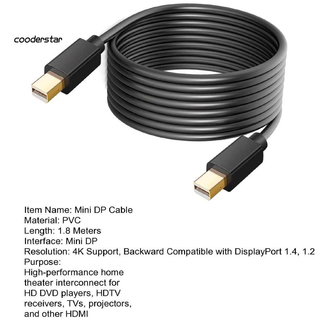 Dây Cáp Chuyển Đổi Mini DP Sang Mini DP Chuyên Dụng Cho Máy Tính / TV