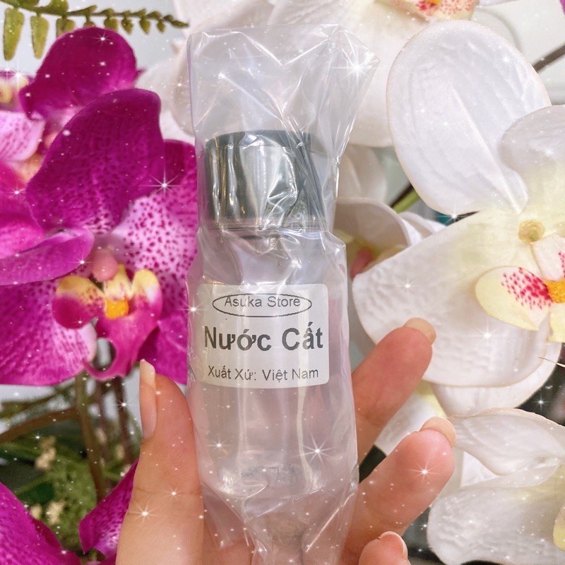 Nước cất  - Nguyên liệu làm mỹ phẩm handmade DD (100ml) (500ml) (1Lit)