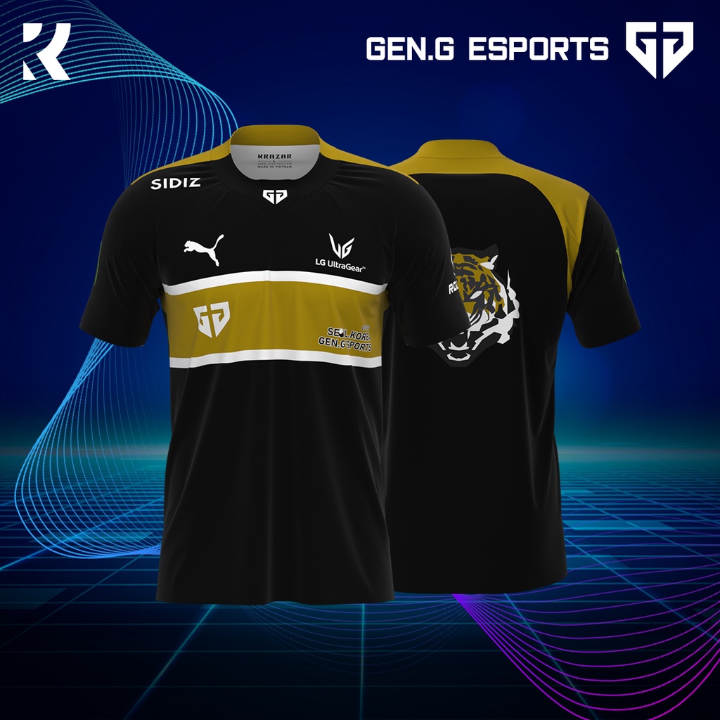 Áo đấu đội tuyển Gen.G eSports 2022