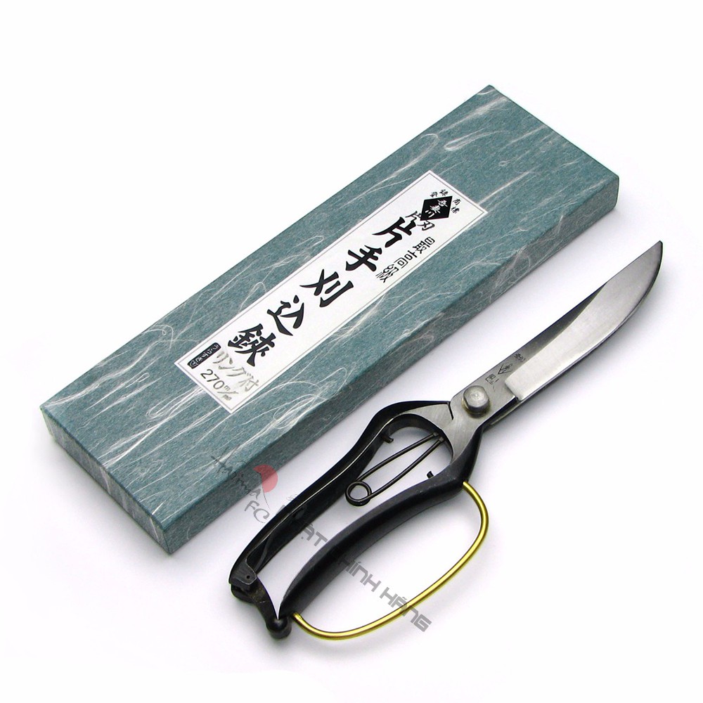 Kéo tỉa tàn bonsai có gọng Azumagawa Nhật Bản 270mm