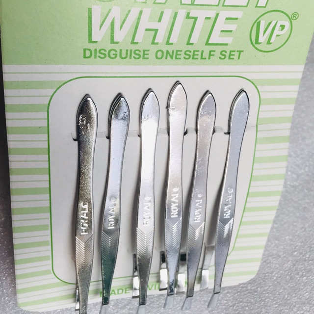 Set 12 cây Nhíp thép không rỉ (hình thật)