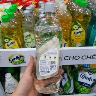 Nước rửa chén Sunlight muối khoáng và lô hội 400g