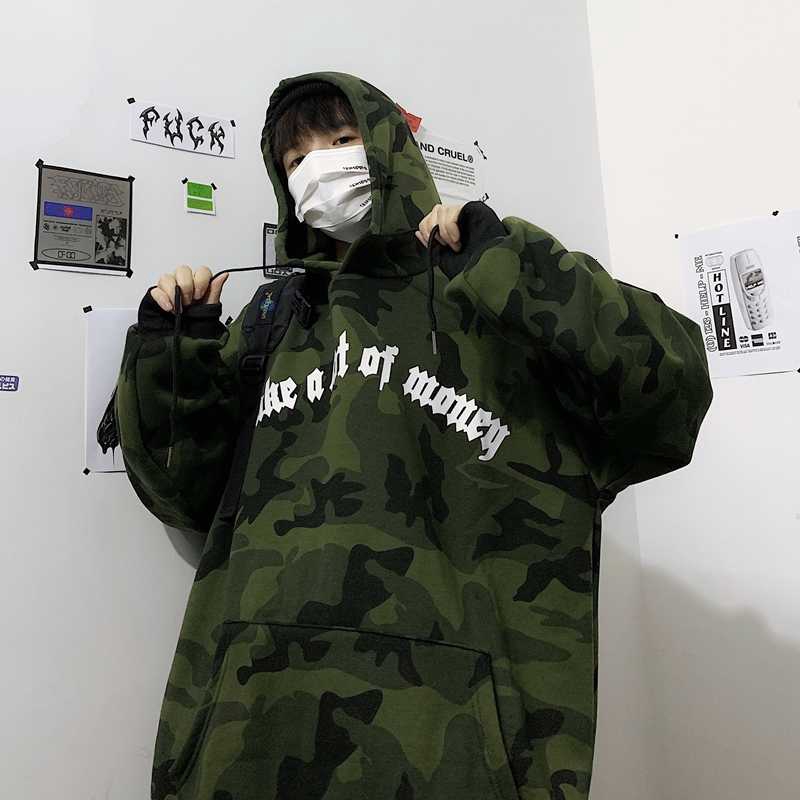 Áo hoodie dáng rộng phối họa tiết rằn ri xinh xắn dành cho nam và nữ | BigBuy360 - bigbuy360.vn