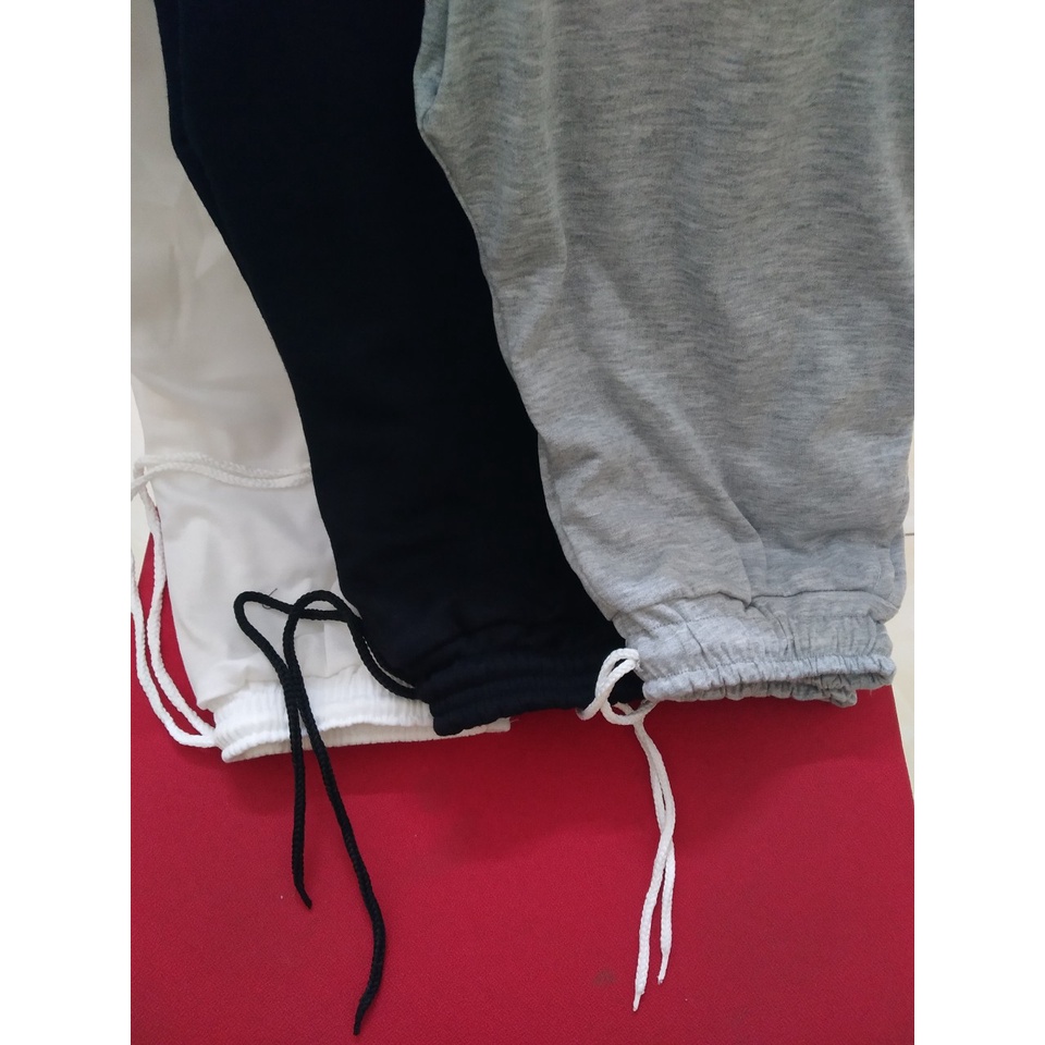 Quần Jogger Ống Rộng Dáng Thể Thao Có Bo Gấu Chất Vải Da Cá - Titifa Shop