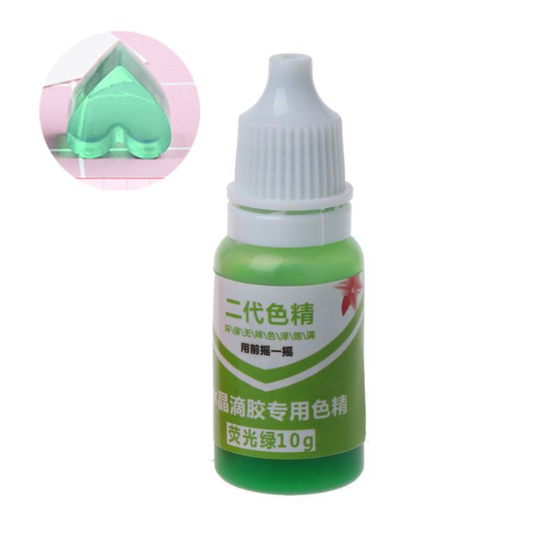 Lọ 10ml 15 Màu Uv Resin Dùng Làm Xà Phòng Tiện Dụng