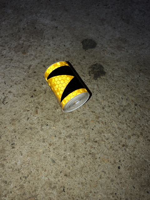 2 mét phản quang vàng+đen siêu đẹp