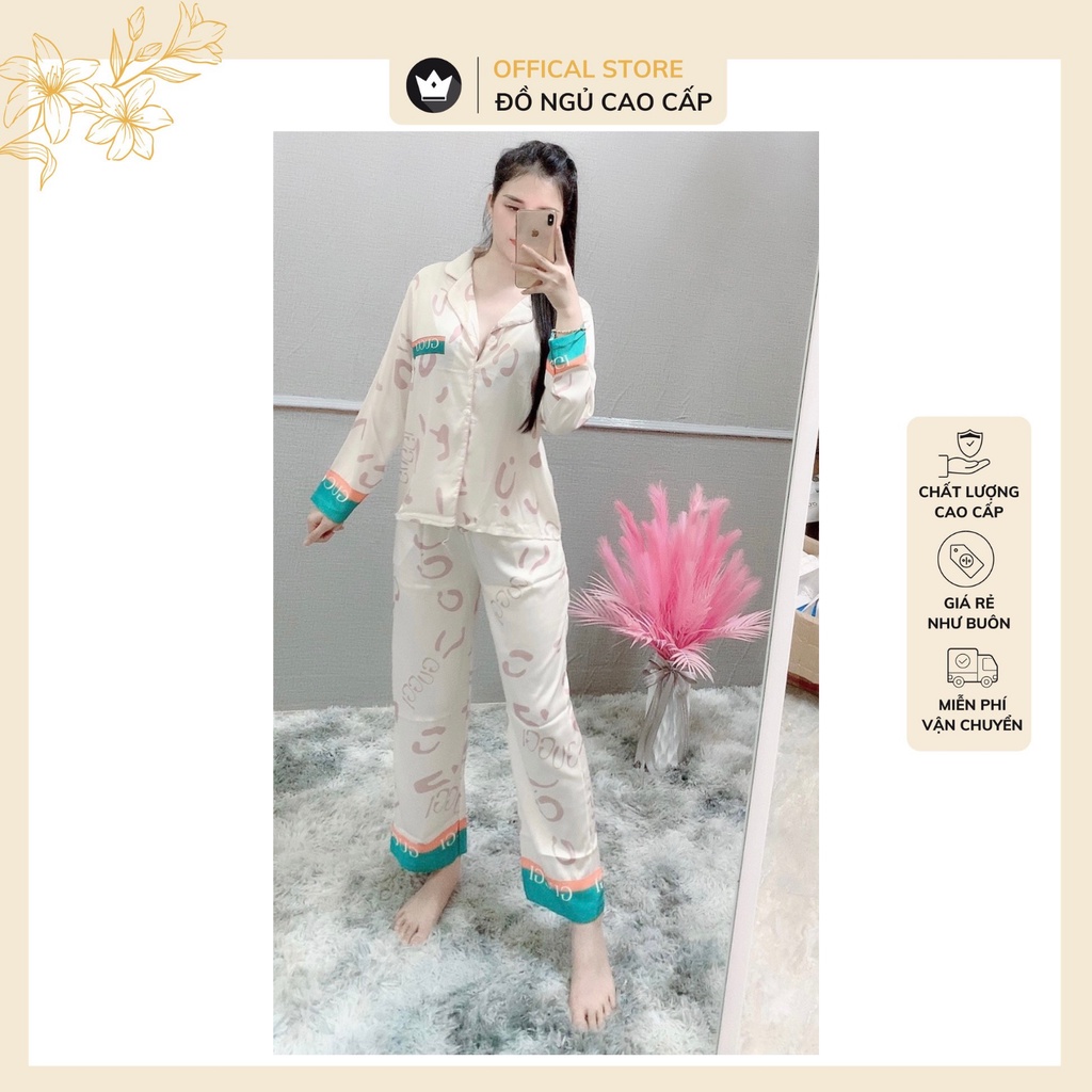 Bộ đồ Pijama Latin dài tay họa tiết cao cấp,thiết kế dễ thương | BigBuy360 - bigbuy360.vn