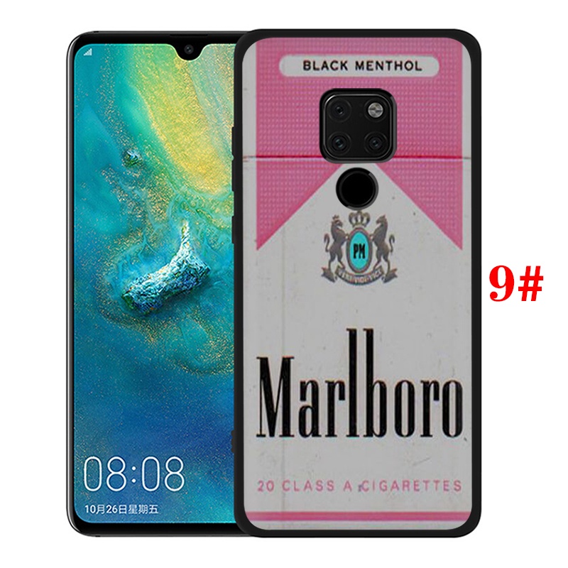 Ốp điện thoại TPU dẻo in hình logo Marlboro SXA39 cho Huawei Y5P Y6P Y7A Y8P Y9A