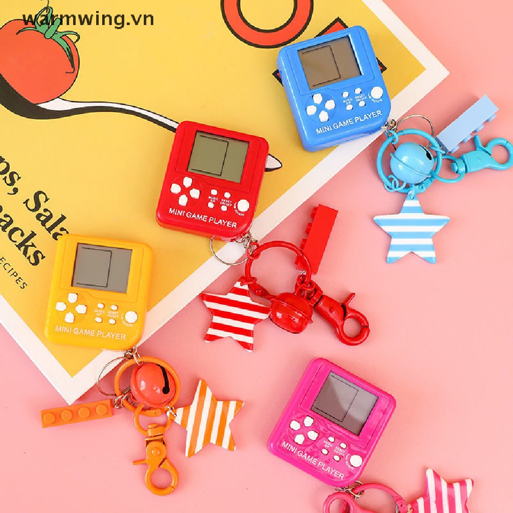Máy Chơi Game Cầm Tay Cổ Điển Mini Có Móc Khóa