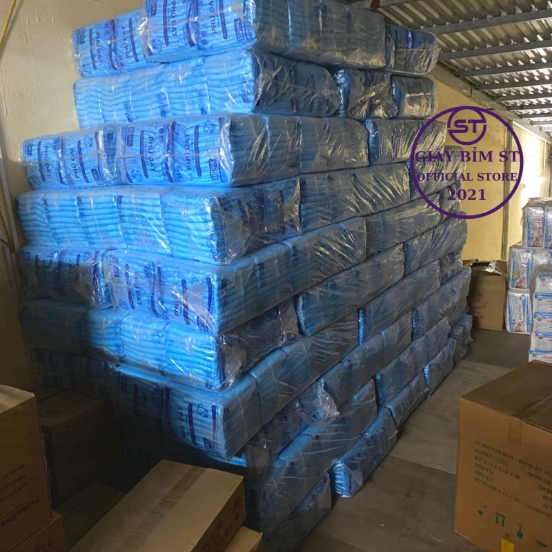 Tã dán người già Phú Đạt hàng trần túi 10 miếng ML tiết kiệm,bỉm thấm hút tốt, chống hăm