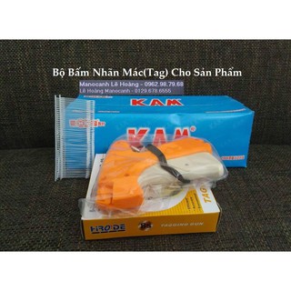 Bấm Nhãn Mác 1 Máy, 1 Hộp Dây Gắn Và 350 Mác