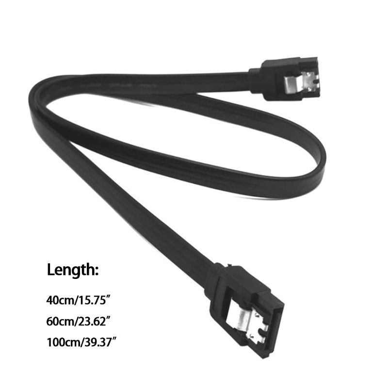 Cáp Dữ Liệu SATA3 0 III 6Gbps Màu Đen 40 60 100cm Cho HDD SSD