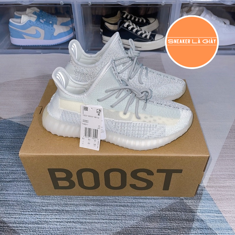 Giày Yeezy 350 V2 Cloud White bản boost nén - FULLBOX BẢN CAO CẤP