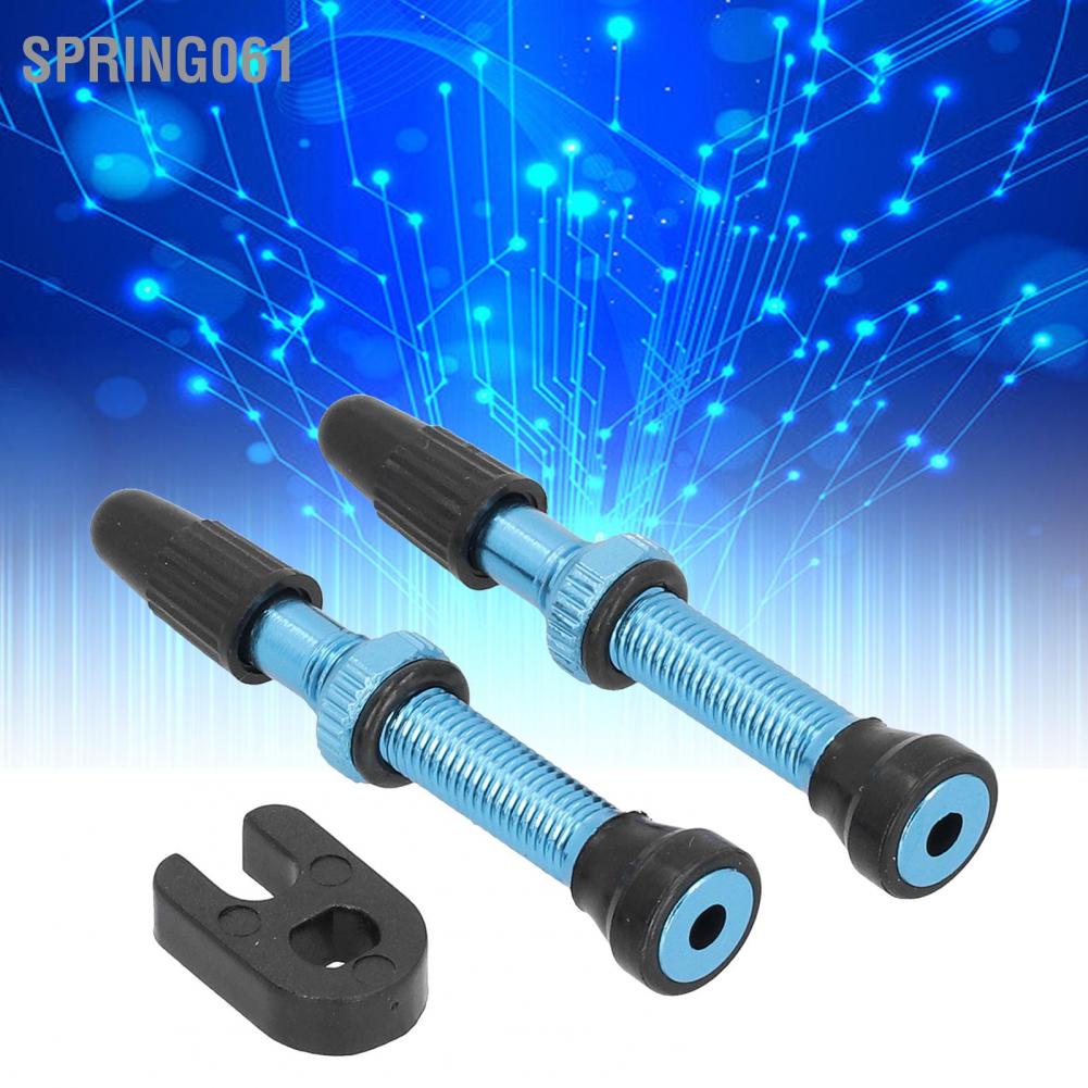Spring061 Valve Stem Removable Vacuum Filling and Discharging Air A‑Shaped Wrench for Road Bikes Folding Bicycles