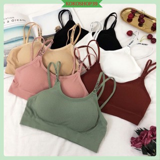[Mã FAMAYWA giảm 10K đơn 50K] Áo Bra Thể Thao Nữ💝?FREESHIP?💝 Phối Lưng Đan - Đồ Tập Gym Yoga mã 8156