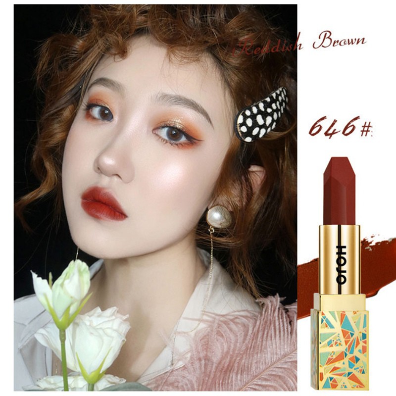 [Hàng mới về] Son lì HOJO dưỡng ẩm chống thấm nước chống dính lâu trôi | BigBuy360 - bigbuy360.vn