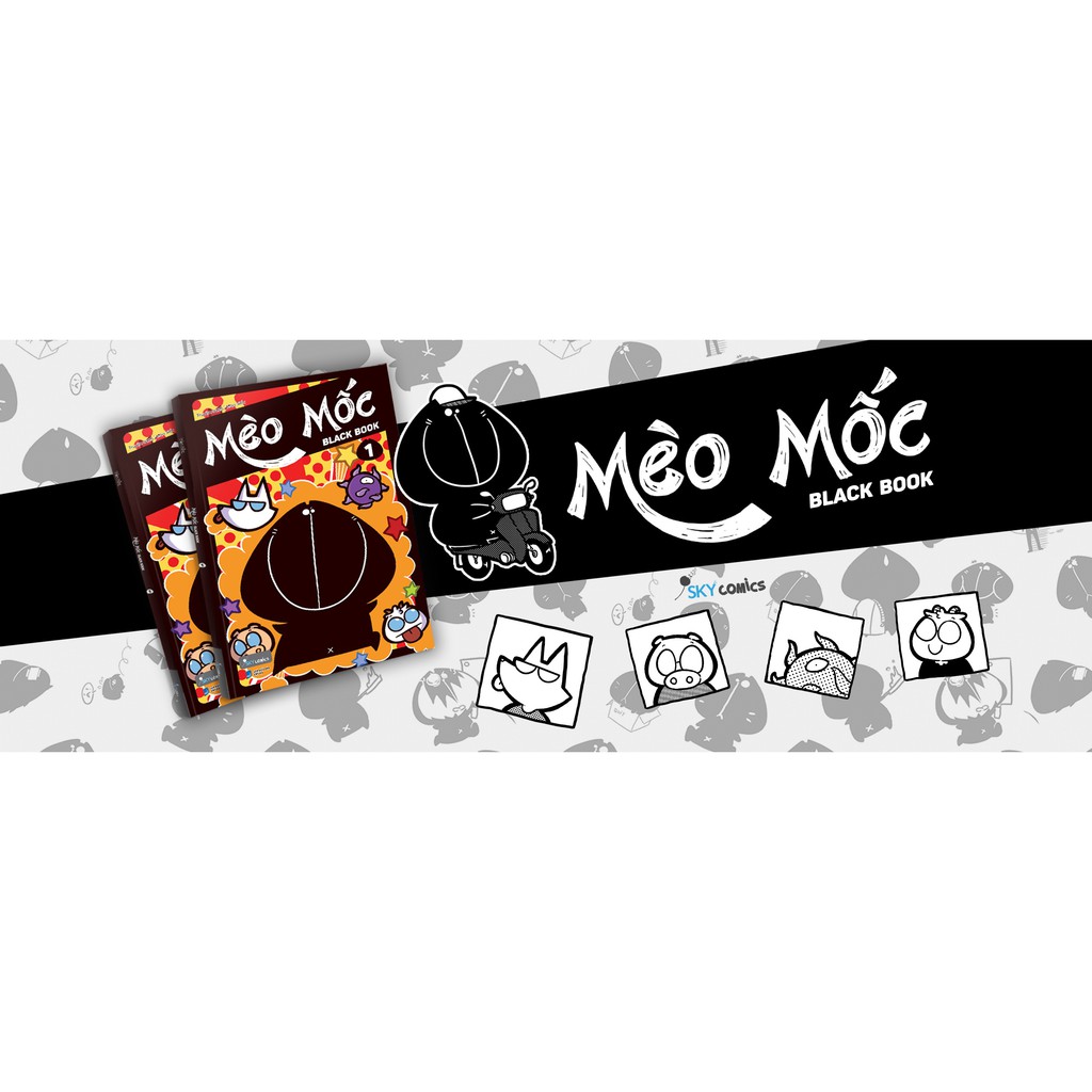 Sách - Mèo Mốc Black Book - Tập 1