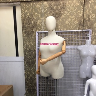 Manocanh bigsize đầu tay gỗ