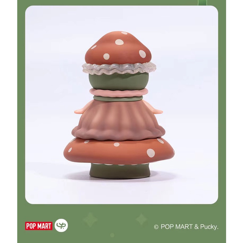 Thẻ Đồ Chơi Popmart PUCKY Elf Làm Bằng Tay Treo Trang Trí