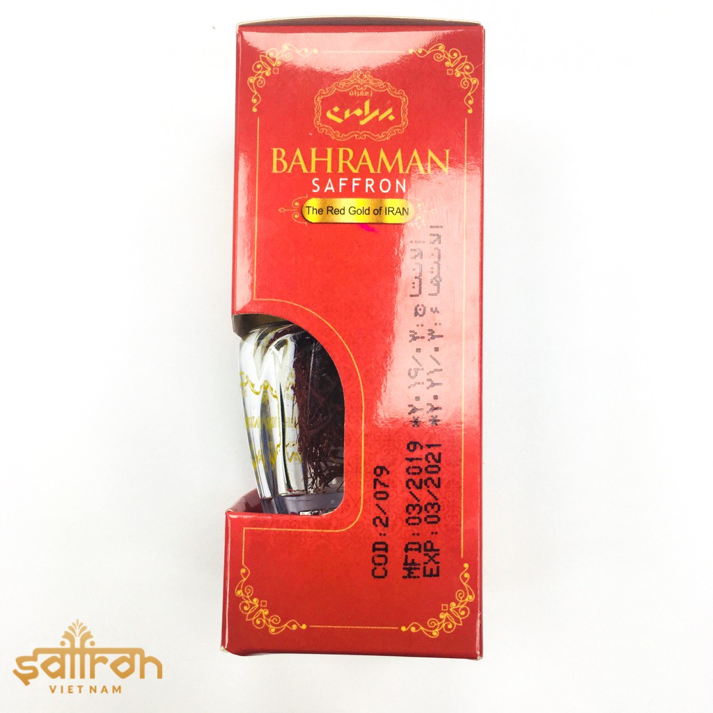 1.0 Gr Saffron Bahraman GEM Super Negin |Nhụy hoa nghệ tây chính hãng Iran | BigBuy360 - bigbuy360.vn