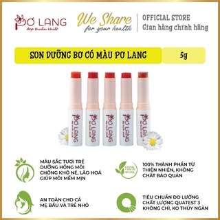 Son dưỡng môi dầu bơ có màu Pơ Lang (giảm khô môi dưỡng hồng môi)