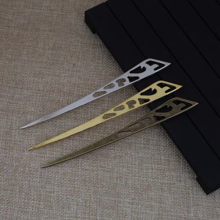 Cán trâm đúc 127mm nguyên liệu làm trâm làm trang sức cổ trang cosplay cổ phục việt phục