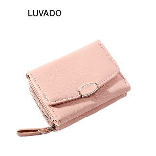 Ví nữ thời trang ngắn TAOMICMIC cầm tay nhiều ngăn cao cấp đựng tiền LUVADO VD300