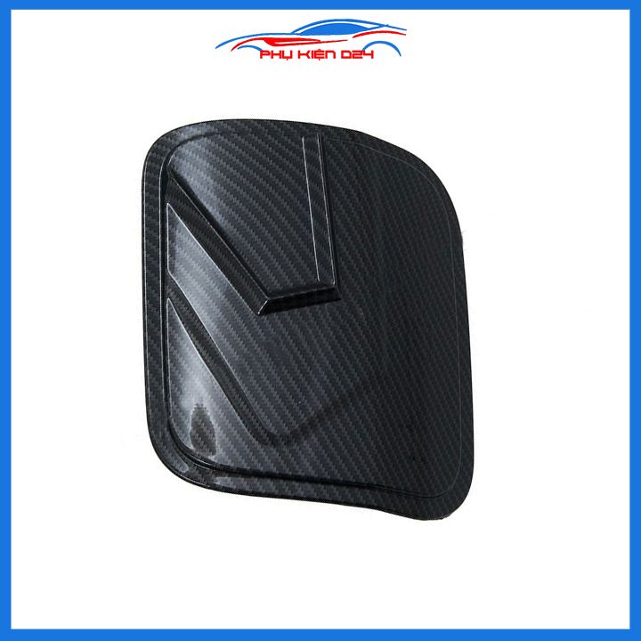 Ốp nắp bình xăng Corolla Cross 2020-2021-2022-2023 vân cacbon chống trầy trang trí ô tô