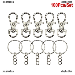 Set 100 Móc Khóa Càng Cua Tự Làm Trang Sức