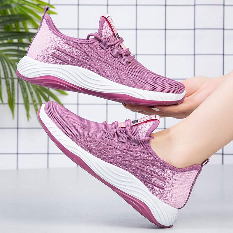 Giày nữ thời trang Giày thể thao mùa hè Giày chạy bộ nhẹ Thoải mái và thoáng khí Giày sneaker Size:36-40