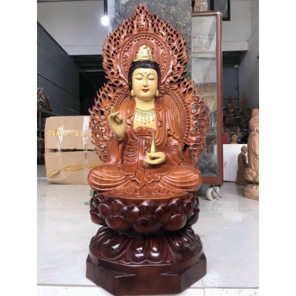 Tượng phật bà quan âm cao 50cm