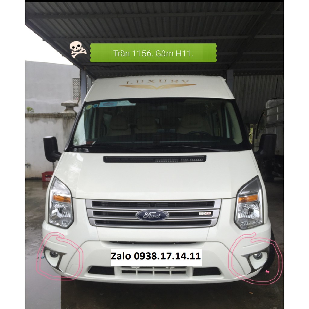 Bộ led trần Ford Transit siêu sáng 1 chân 1156 BA15S