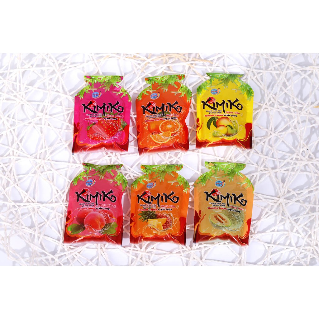 5 túi Thạch kimiko Long Hải 216gram