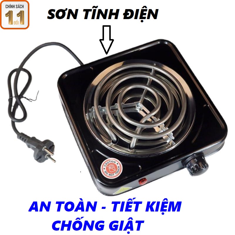 Bếp hơ lá trầu cho bé,  bếp điện mini 500w-1000W bếp xông sau sinh - Bảo hành 6 tháng
