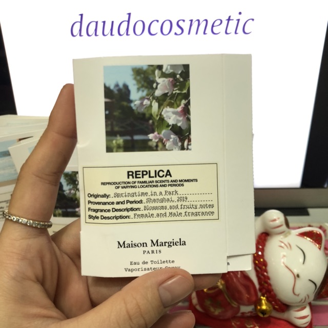 [ vial ] Nước hoa Maison Margiela Replica Beach Walk - Springtime In A Park EDT 1.5ml | Thế Giới Skin Care