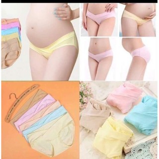 Quần lót bầu cạp chéo cotton mềm, mịn, thoáng đủ size đủ màu (quần chip bầu)