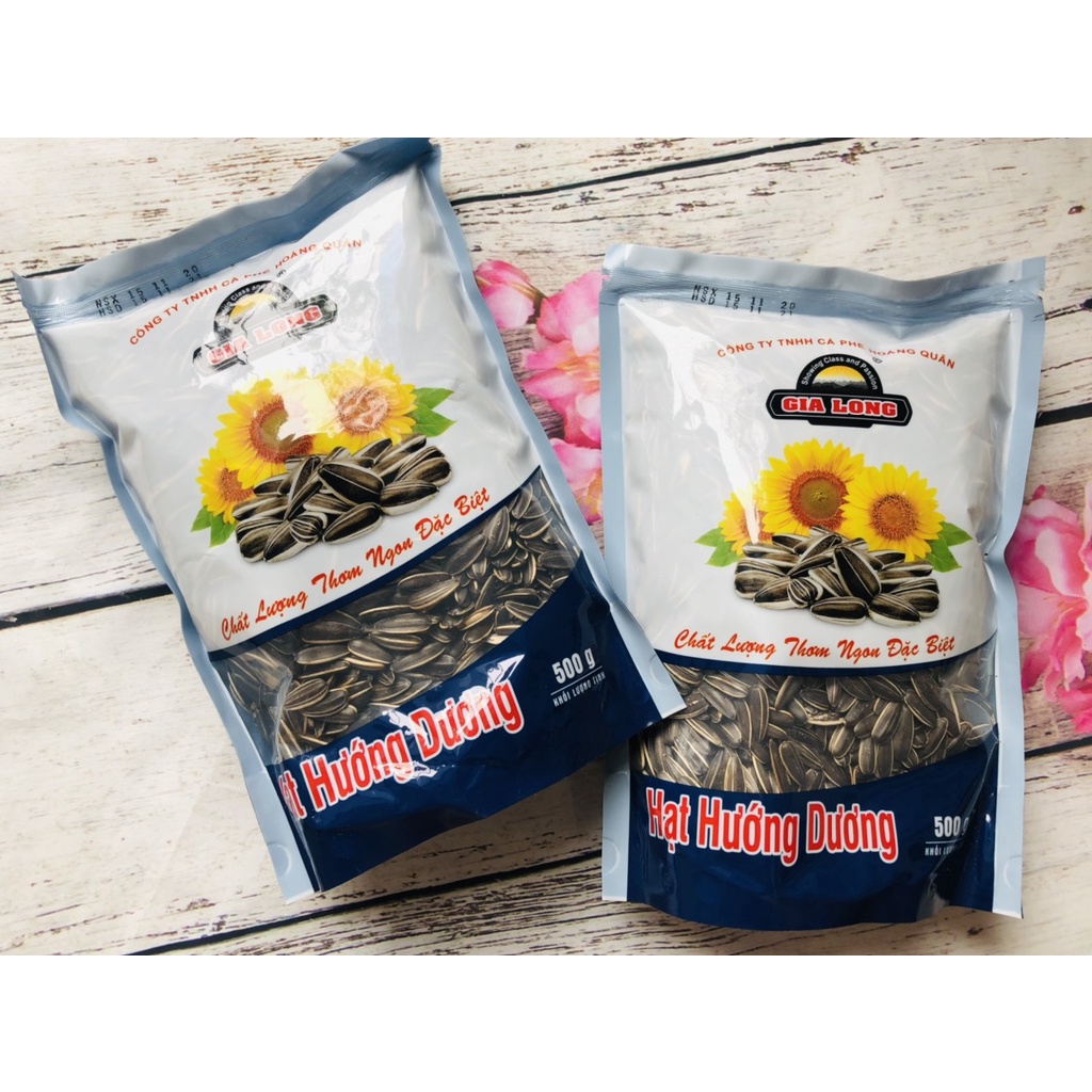 Combo 500g hạt dưa + 500g hạt hướng dương