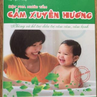 Bột pha nước tắm Cảm Xuyên Hương phòng và hỗ trợ điều trị cảm cúm,cảm lạnh
