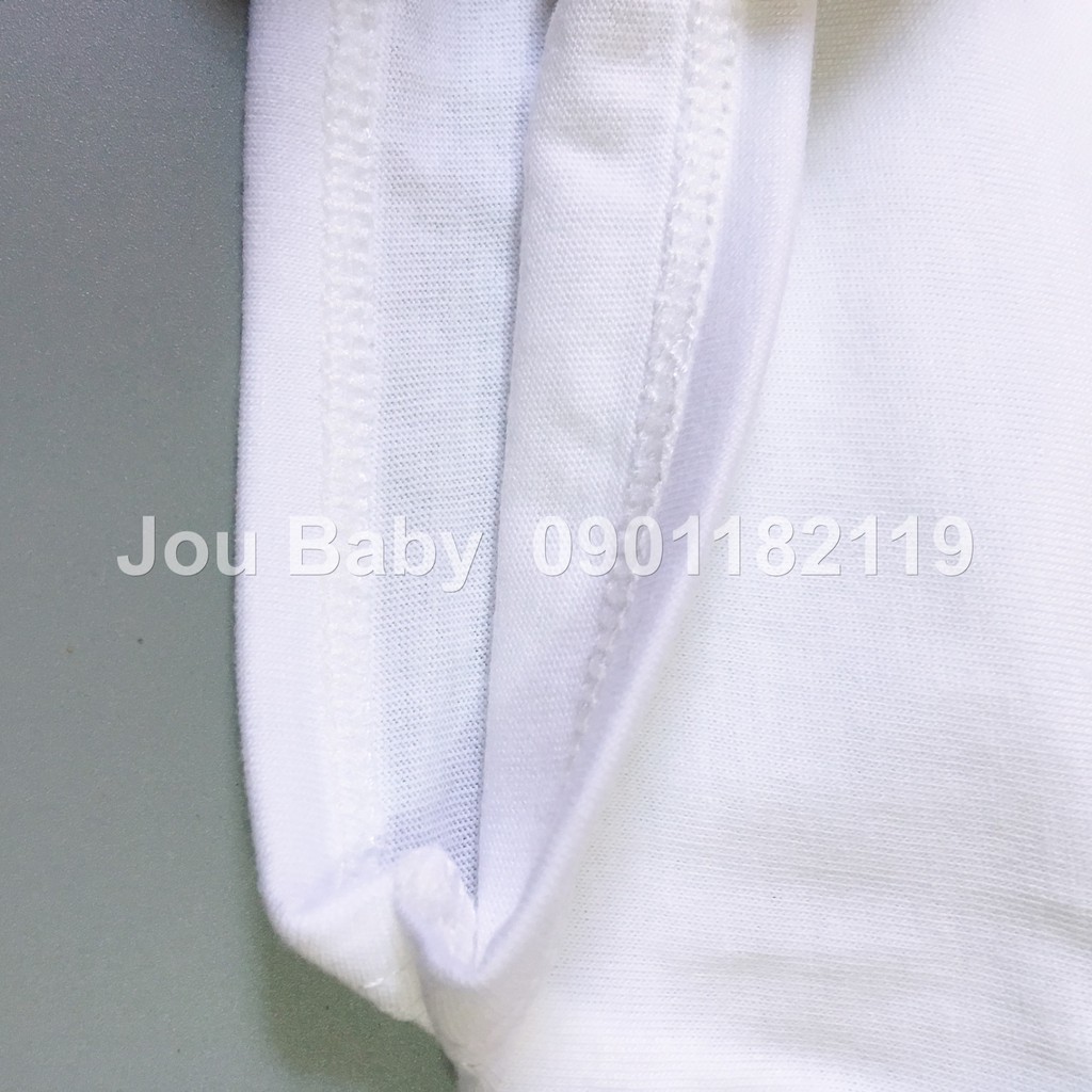 Sỉ 10 quần dài ngắn sơ sinh 100% cotton cao cấp Jou (Cho bé từ 3-9kg)