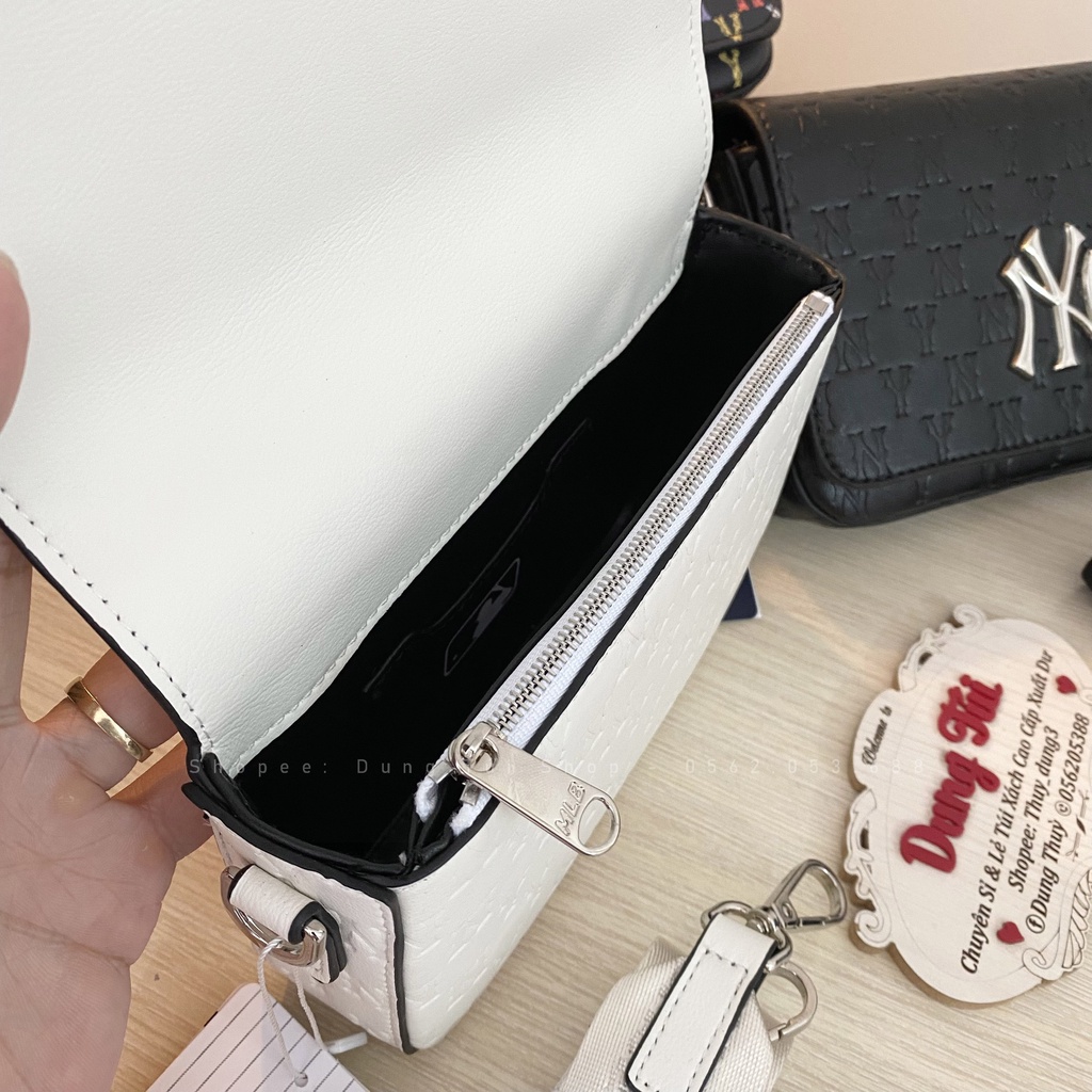 Túi NY Mini Monogram đeo chéo style Hàn Quốc fullbox 4 màu size 18