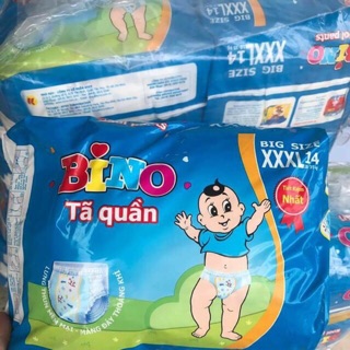 Bỉm quần bino size xxxl14 cho bé bụ bẫm