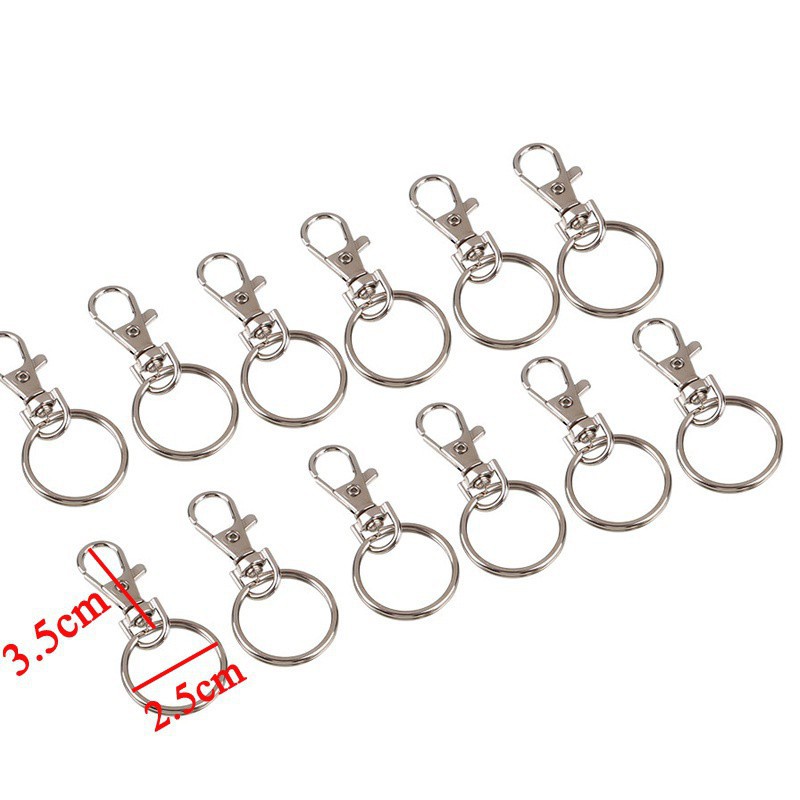 12 kẹp móc chìa khóa , túi xách