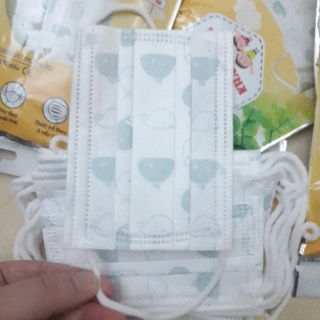 (Mẫu mới)Khẩu trang y tế trẻ em Anyguard (1 gói /10c)