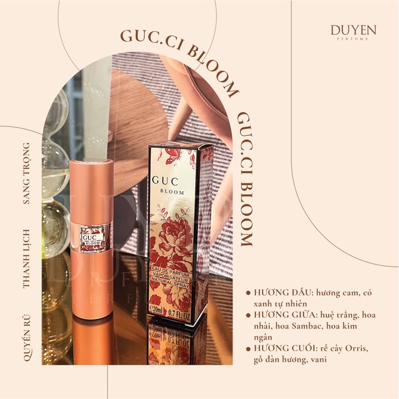 Nước hoa mini 20ml GUCC.I BLOOM