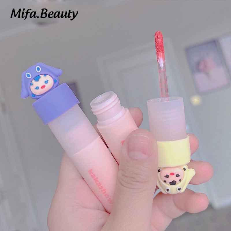 Son kem lì Kakashow cute Doll, son môi mềm mượt lâu trôi bảng màu hot trend Hàng Nội Địa Trung MiFa Beauty
