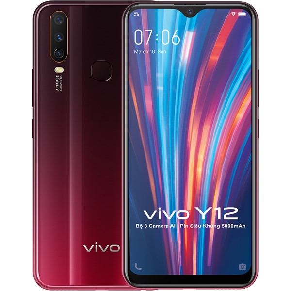 Điện thoại Vivo Y12 (3GB/64GB) Hàng Mới Nguyên Hộp - Bảo Hành Chính Hãng | BigBuy360 - bigbuy360.vn